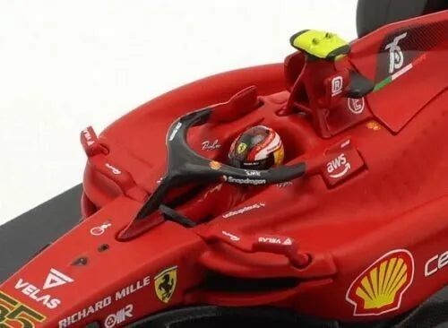 Formula Racing 2022 Ferrari F1-75 #55 Carlos Sainz 1/43 Scale Diecast Model by Bburago