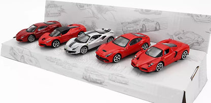 Bburago Ferrari 5-Car Set - 488 GTB