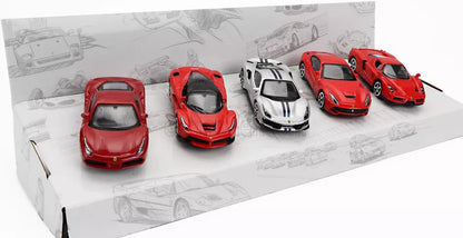 Bburago Ferrari 5-Car Set - 488 GTB