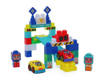 Happy Line - Block Maxi 2 City Car Set 35 Pieces